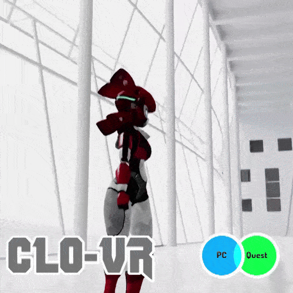 Clo-VR Robot Avatar [ VRChat ] 