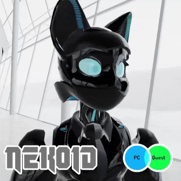 Nekoid Robot Avatar [ VRChat ]