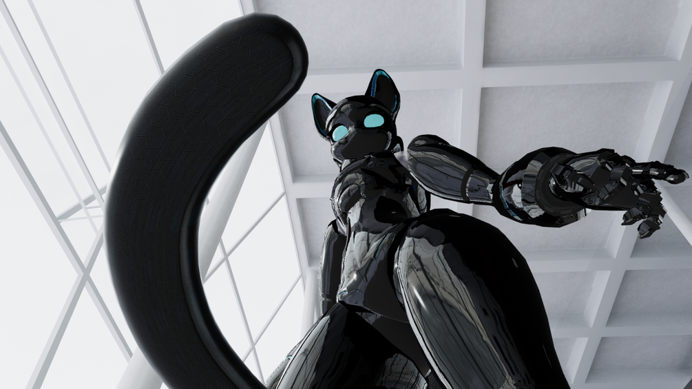 Nekoid Robot Avatar [ VRChat ]