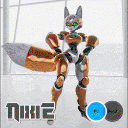 Nixie Robot Avatar [ VRChat ]