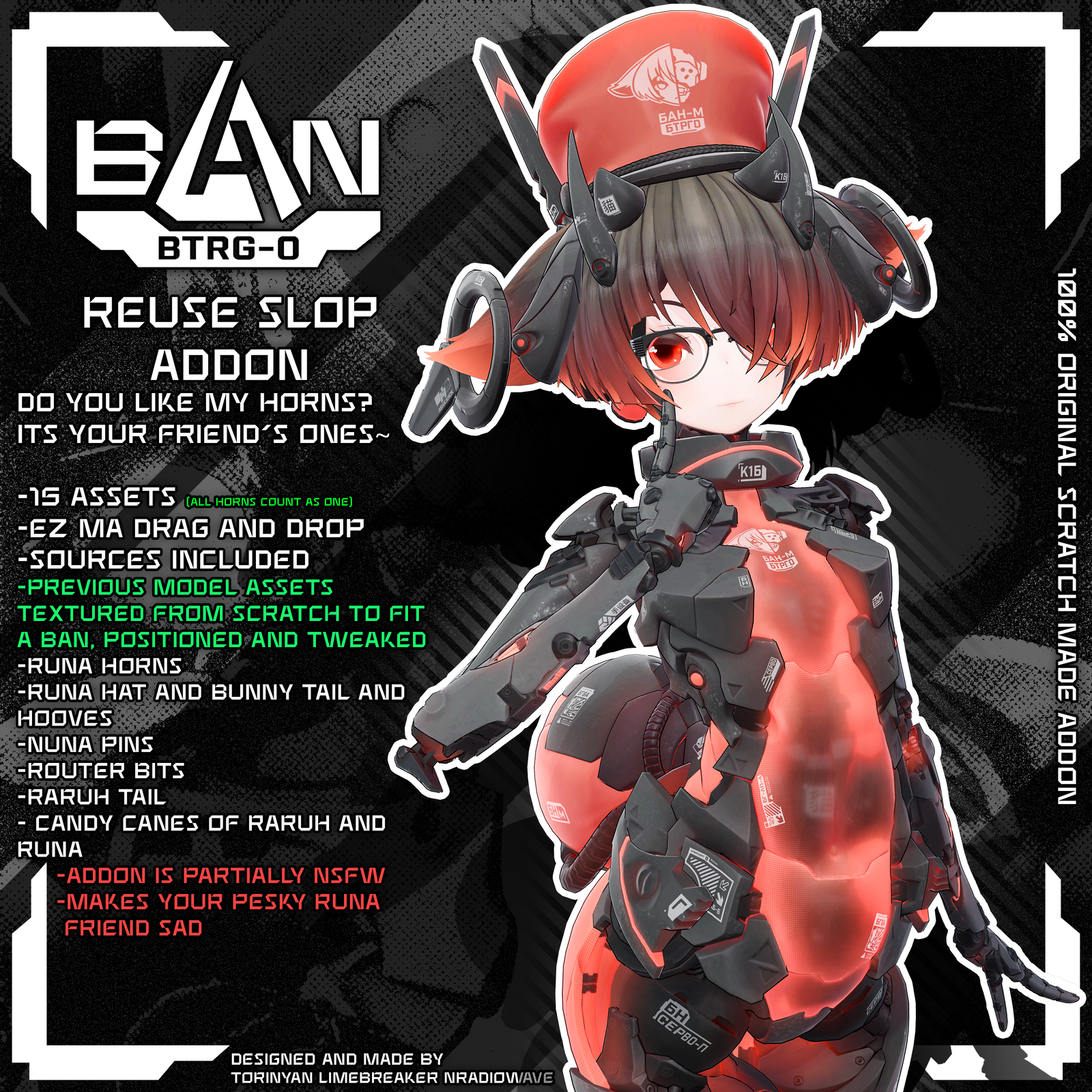 BAN REUSE Slop Add-On