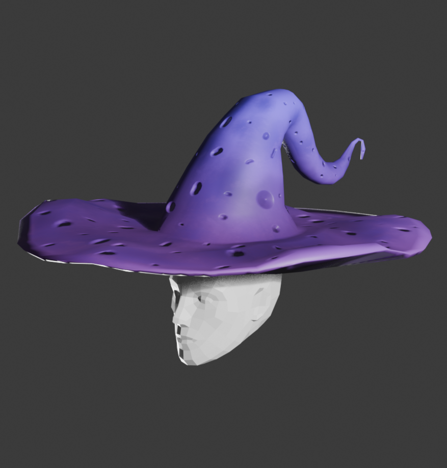 Mushroom Witch Hat