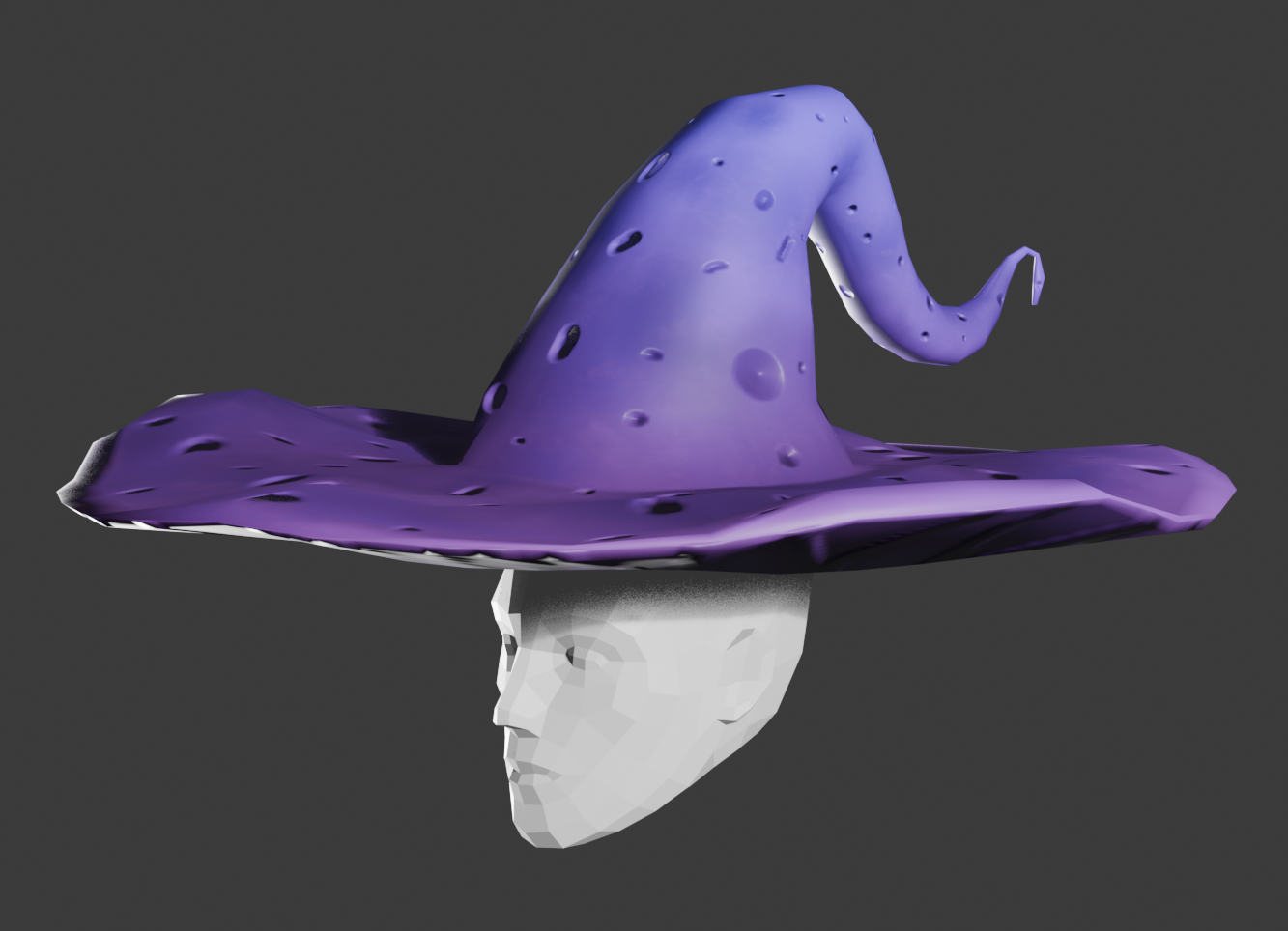 Mushroom Witch Hat