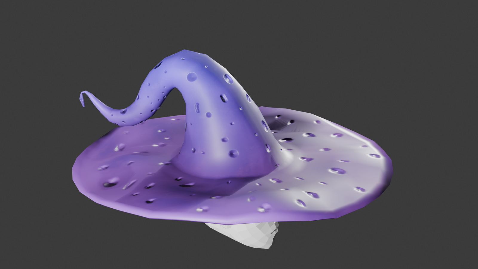 Mushroom Witch Hat