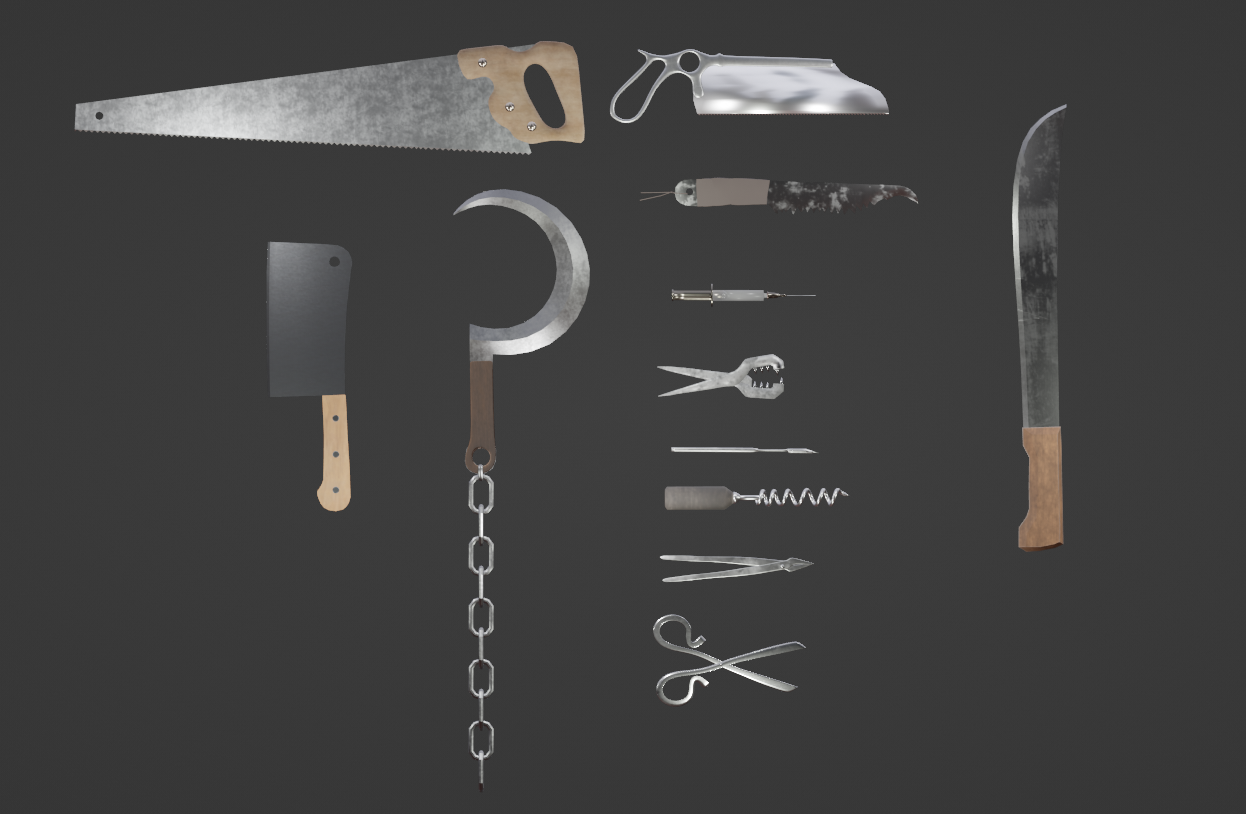 Torture Kit (Halloween Asset)
