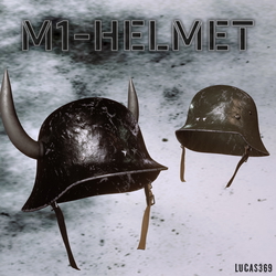 M1 -Twin Horns Military Helmet 『Free in Nitro』