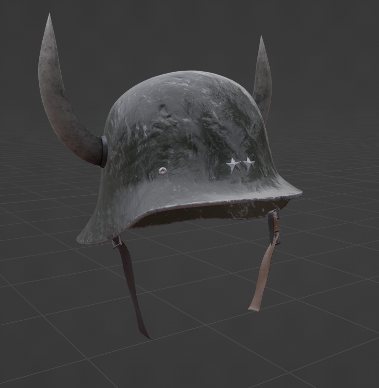 M1 -Twin Horns Military Helmet 『Free in Nitro』