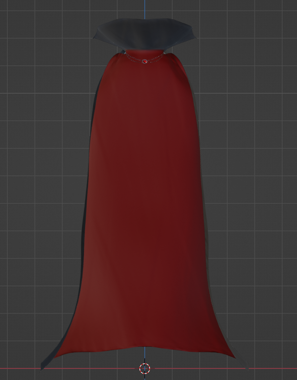 Classic Vampire Cape (Halloween Asset)