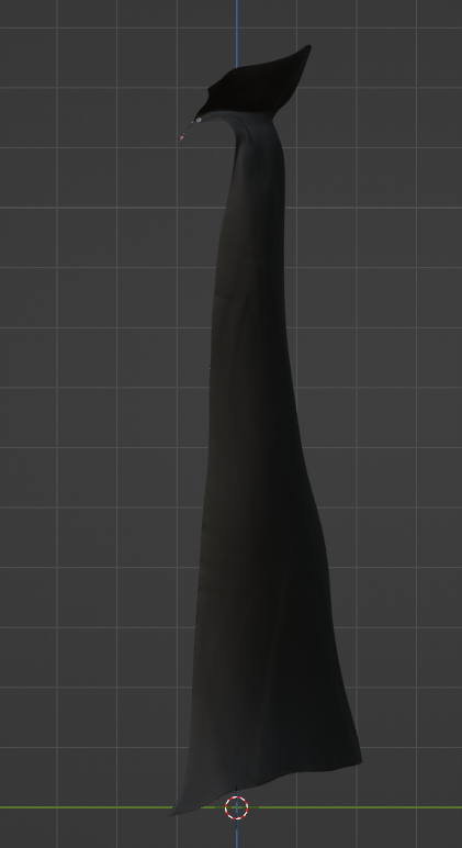 Classic Vampire Cape (Halloween Asset)