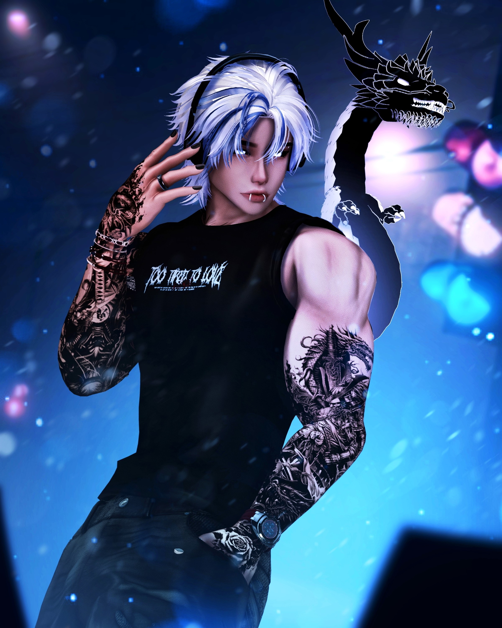 Kenji (PC+FT): Heir of Ash and Fire (Dragon Samurai)