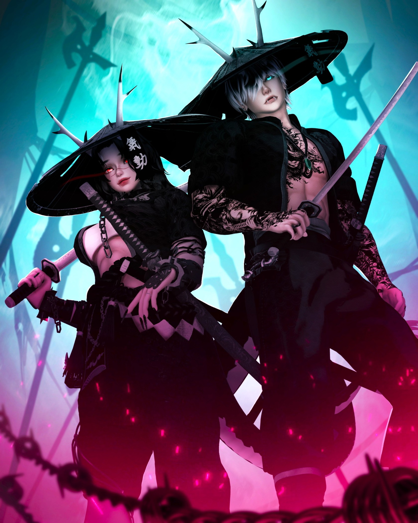 Kenji (PC+FT): Heir of Ash and Fire (Dragon Samurai)