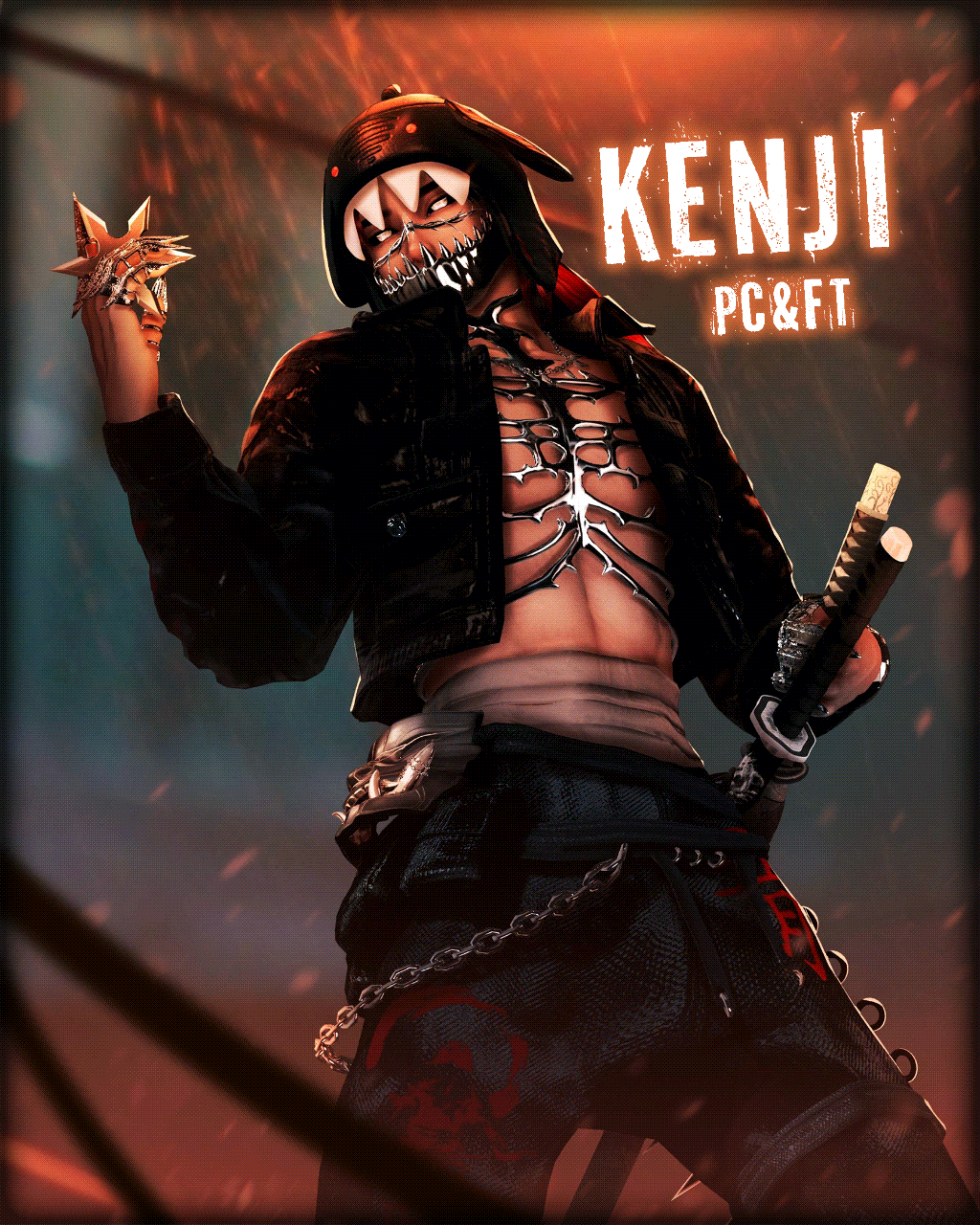 Kenji (PC+FT): Heir of Ash and Fire (Dragon Samurai)