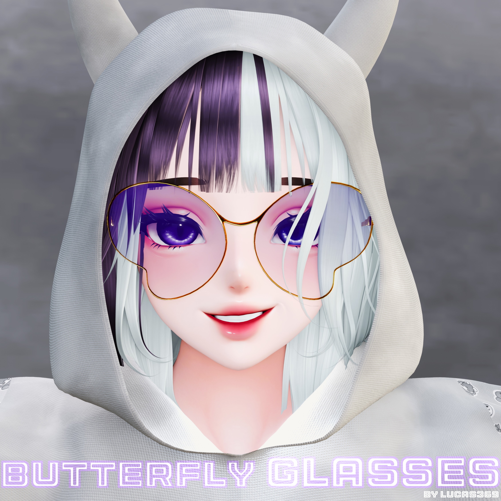 Butterfly Glasses 『Free in Nitro』