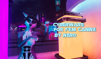 Cyberware for Fem Canine WinterPaw