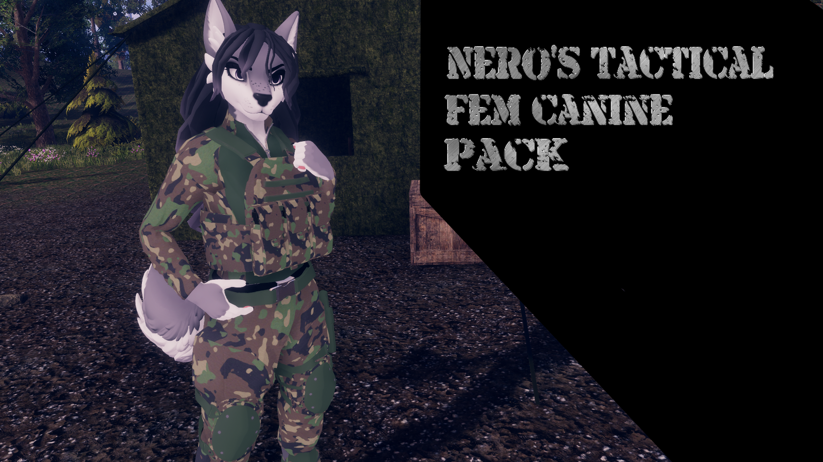 Nero's Tactical Fem canine Pack