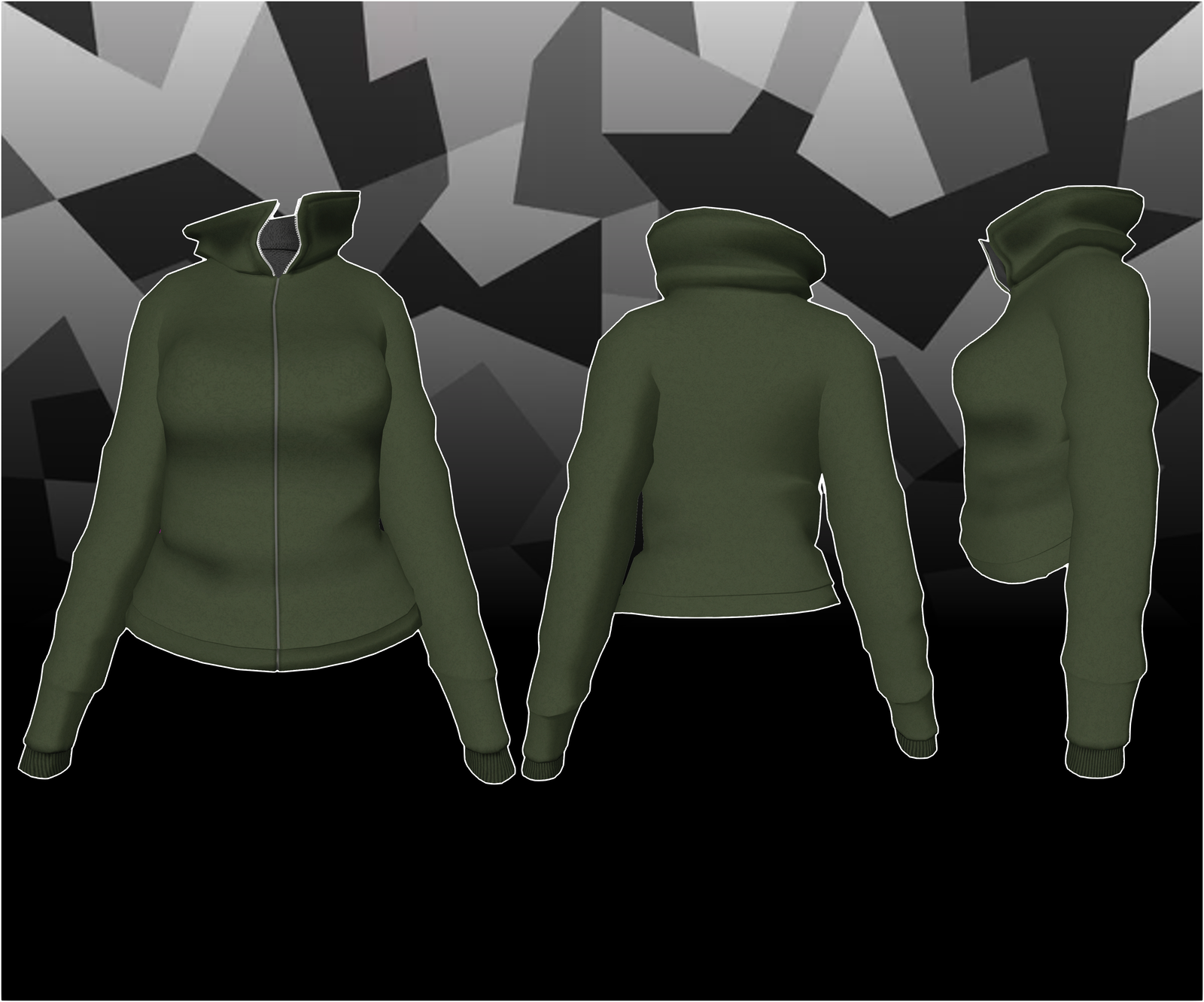 High Collar Jacket