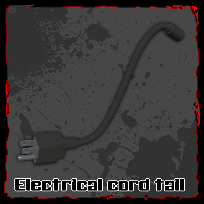 Power / electrical cord tail