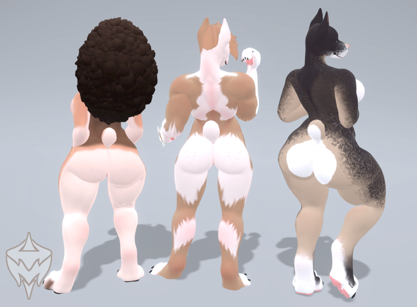 [ TIGER MAFIA ] Kami the Pitbull - Vrchat Furry Avatar