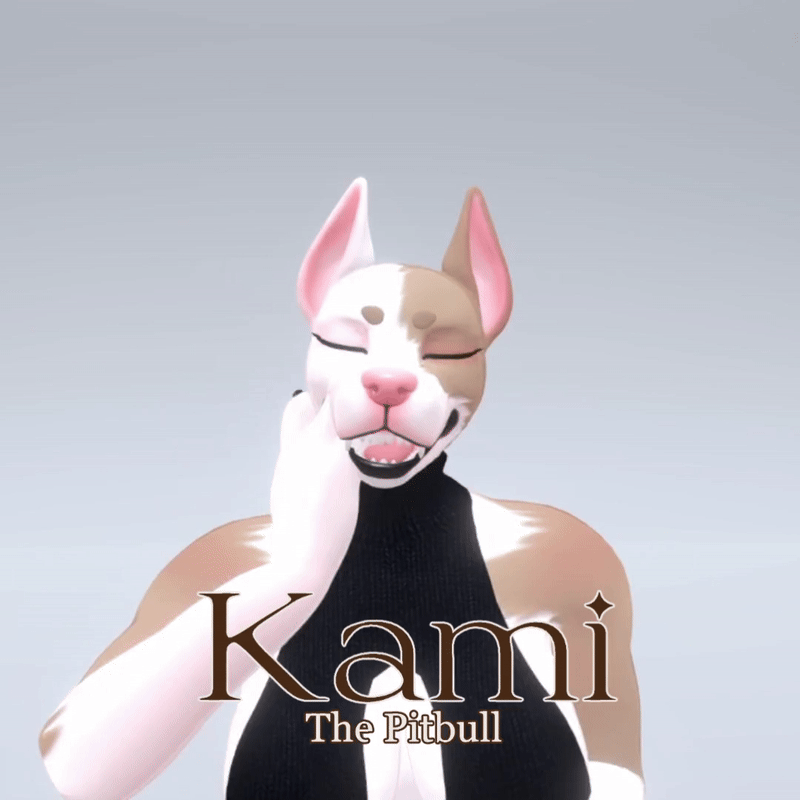 [ TIGER MAFIA ] Kami the Pitbull - Vrchat Furry Avatar