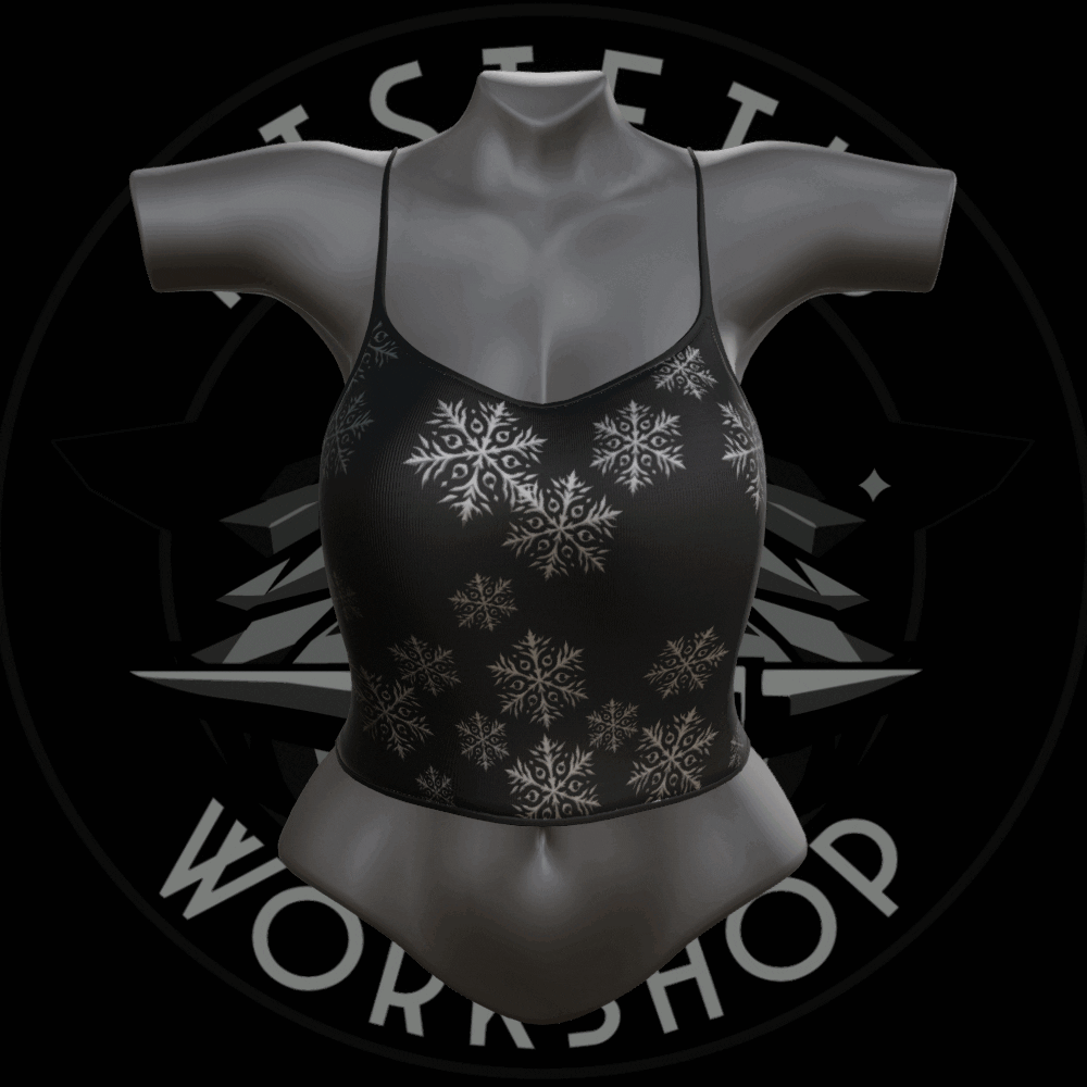 Croptop Straps Sleeveless