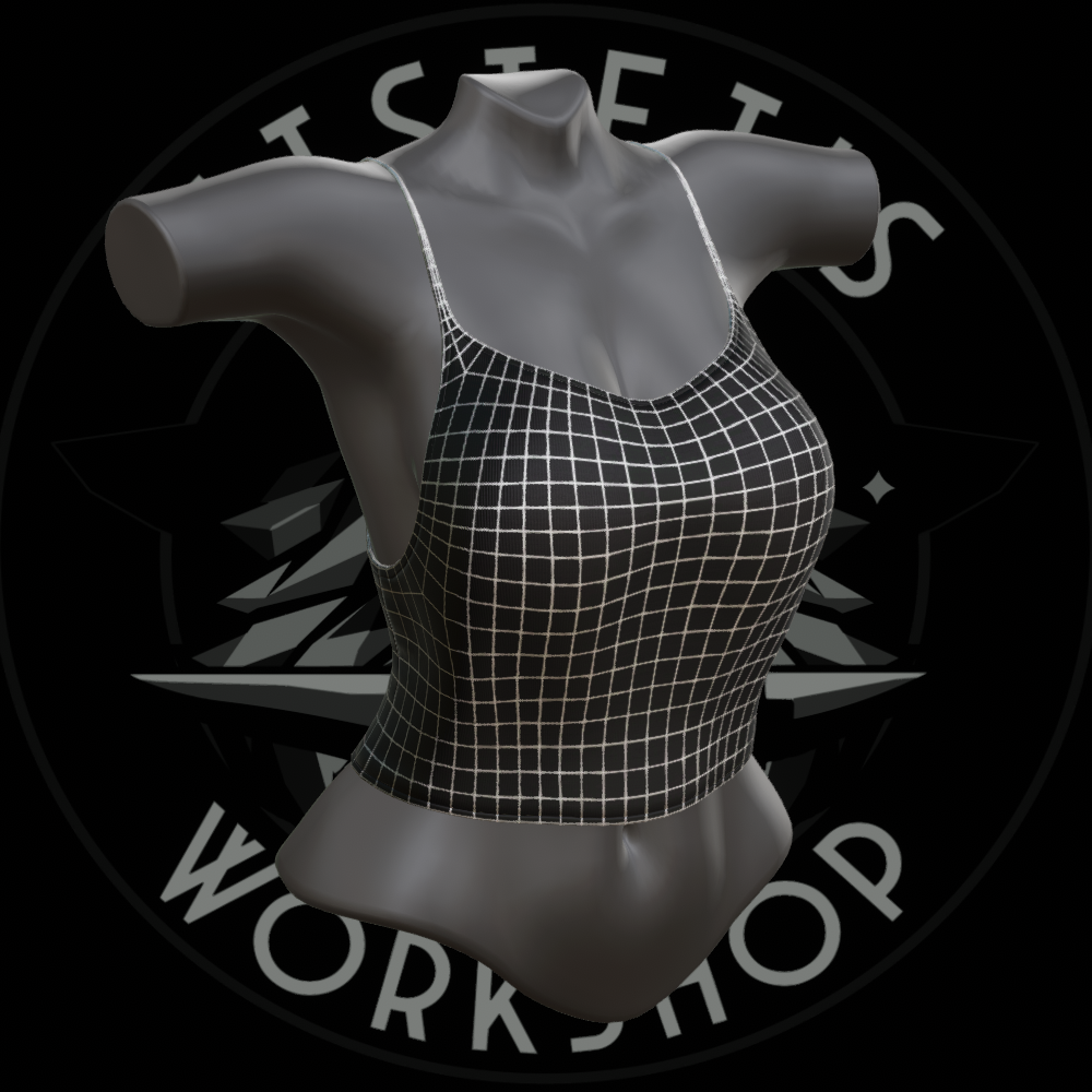 Croptop Straps Sleeveless