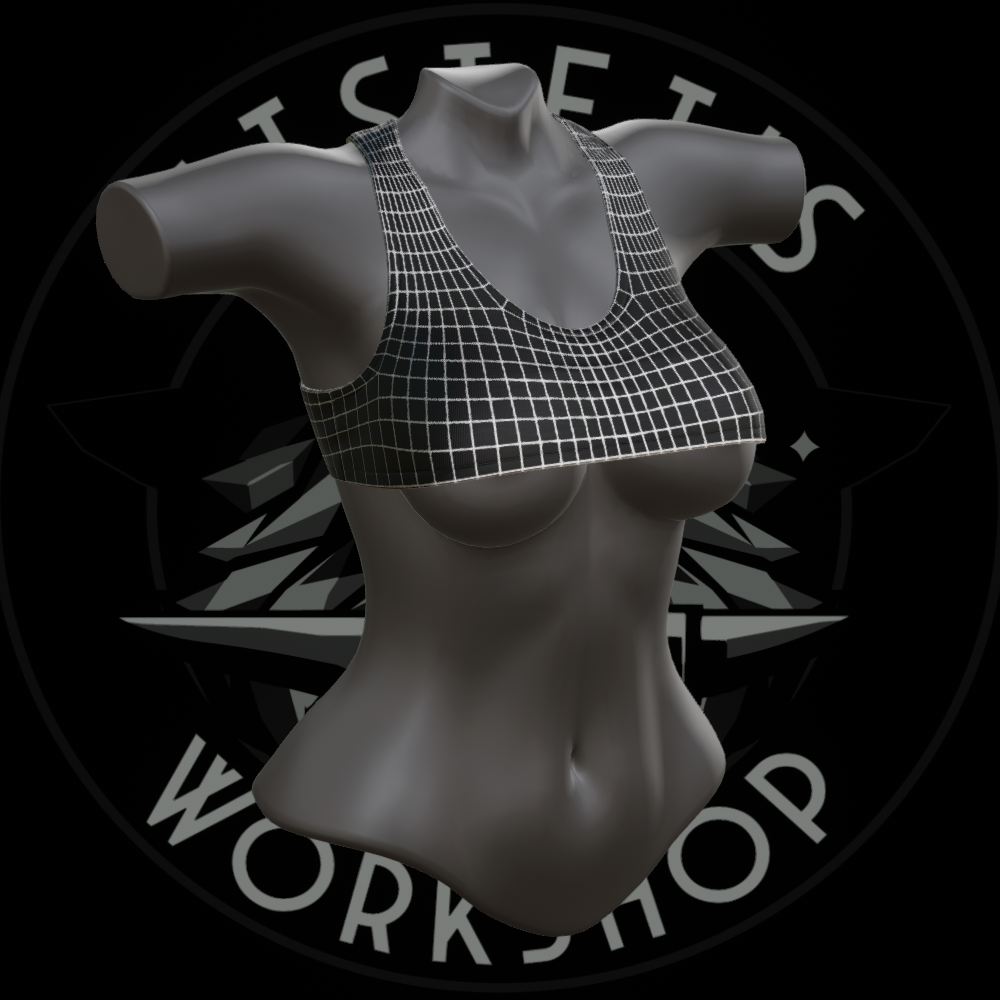 Croptop Tight Sleeveless Under