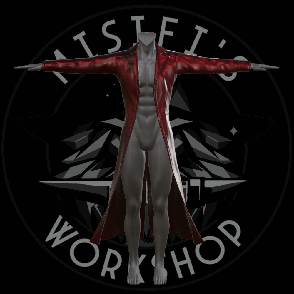 Leather coat Buttonless