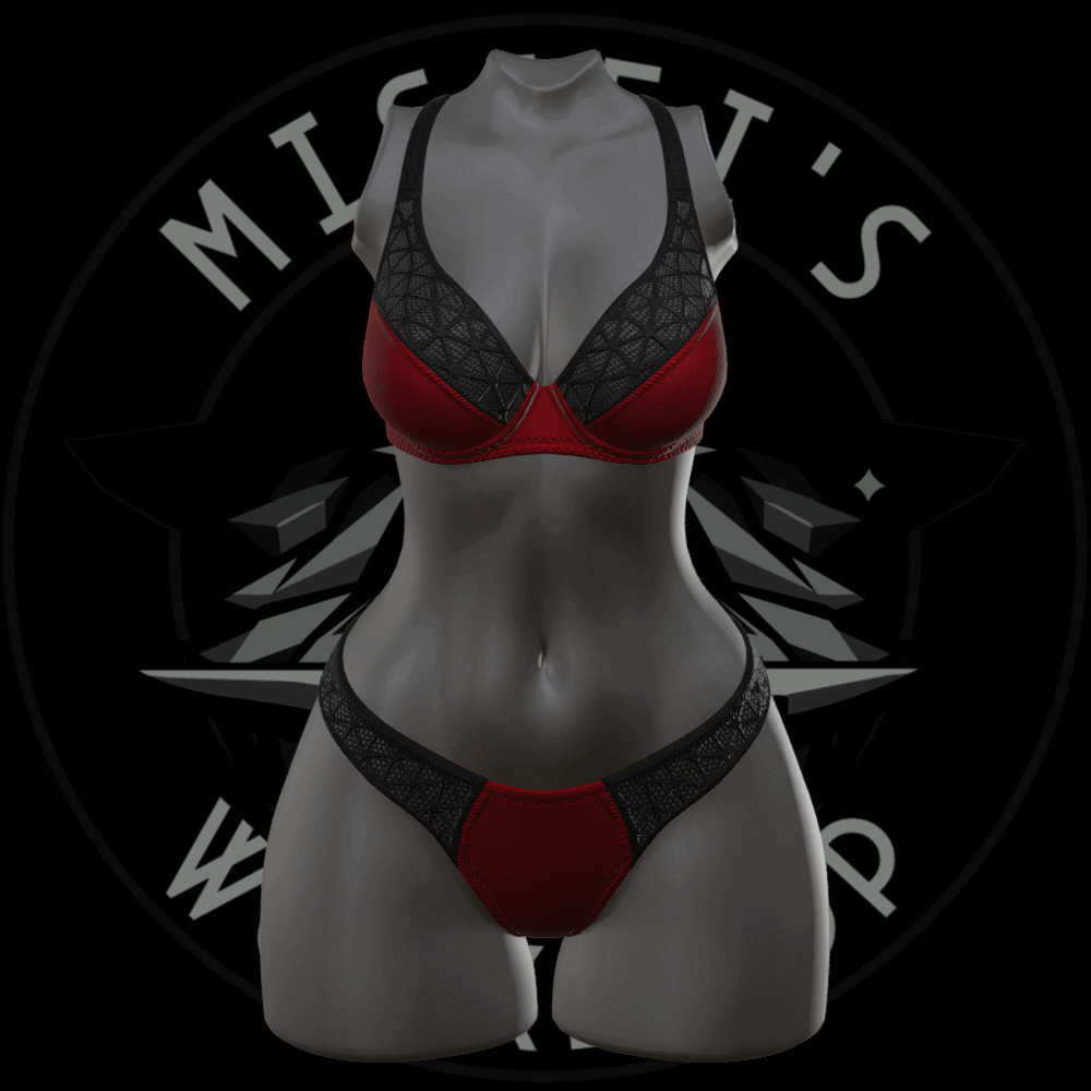 Underwear lingerie set 01