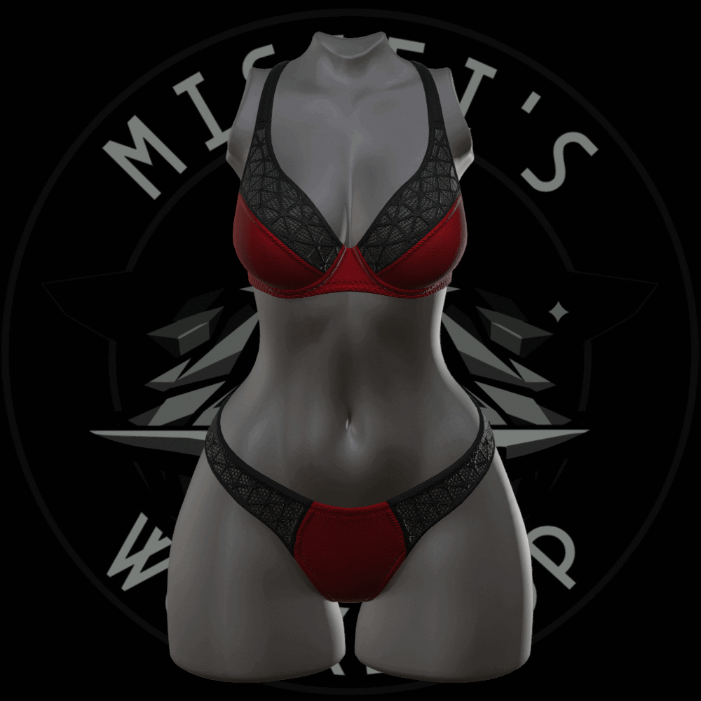 Underwear lingerie set 01