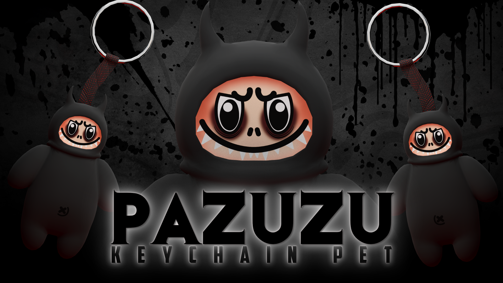 Pazuzu Keychain Pet - VRChat Asset