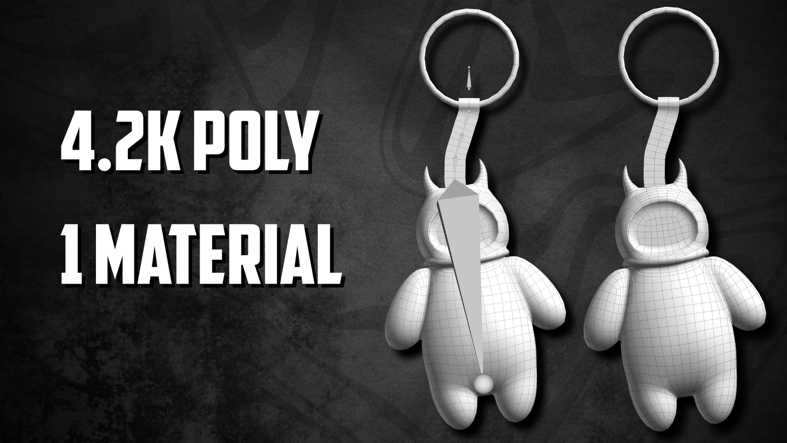 Pazuzu Keychain Pet - VRChat Asset