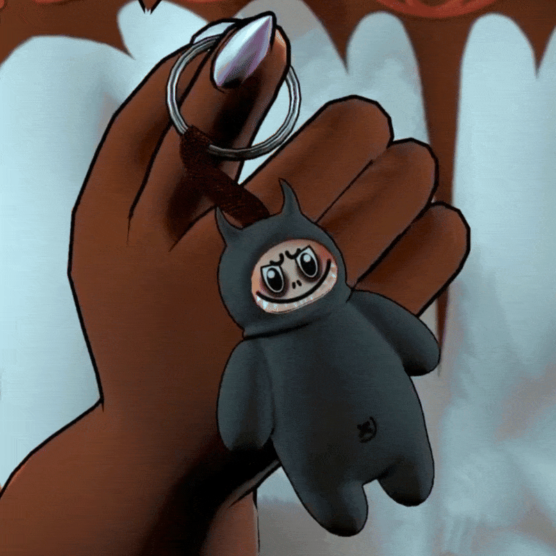 Pazuzu Keychain Pet - VRChat Asset