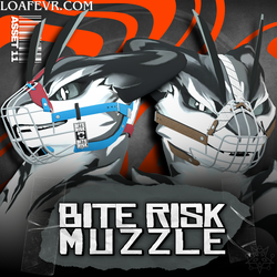 Bite Risk Muzzle - Tiger Bee