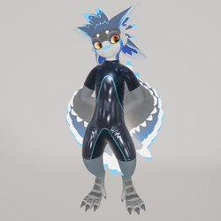 Latex Bodysuit for Spiri'vali