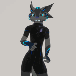 Latex Bodysuit for Deuzear