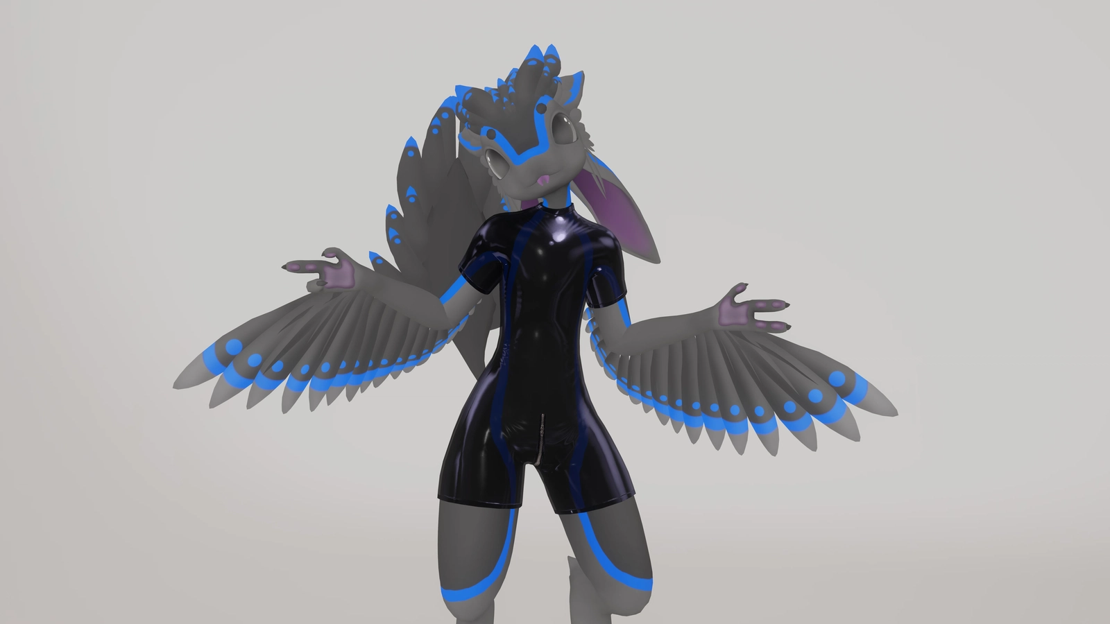 Latex Bodysuit for Da'vali