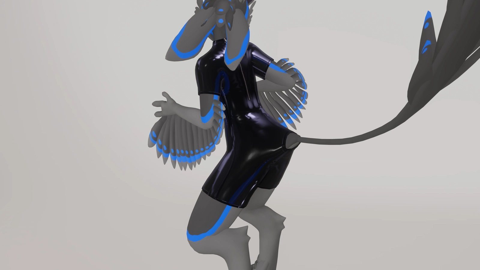 Latex Bodysuit for Da'vali