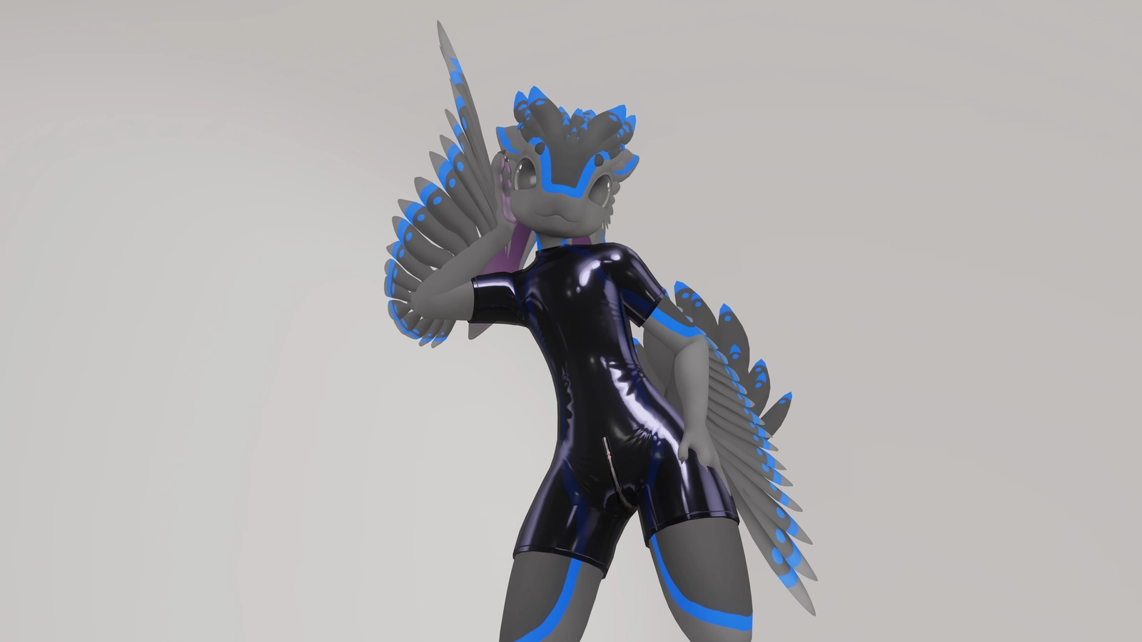 Latex Bodysuit for Da'vali