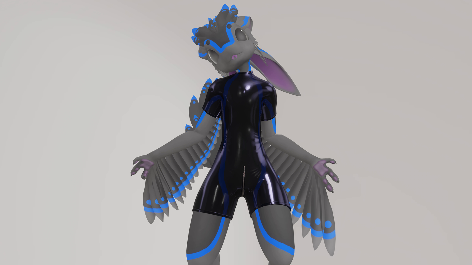 Latex Bodysuit for Da'vali
