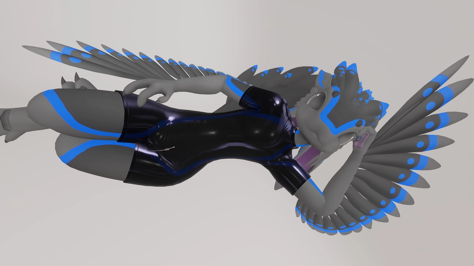 Latex Bodysuit for Da'vali
