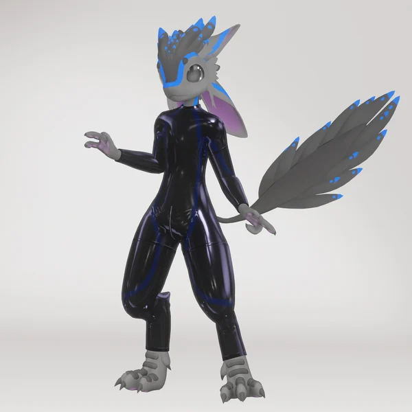 Latex Catsuit for Da'vali