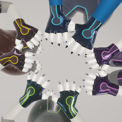 Latex Short Gloves for Mayu - with Ultra Prests!