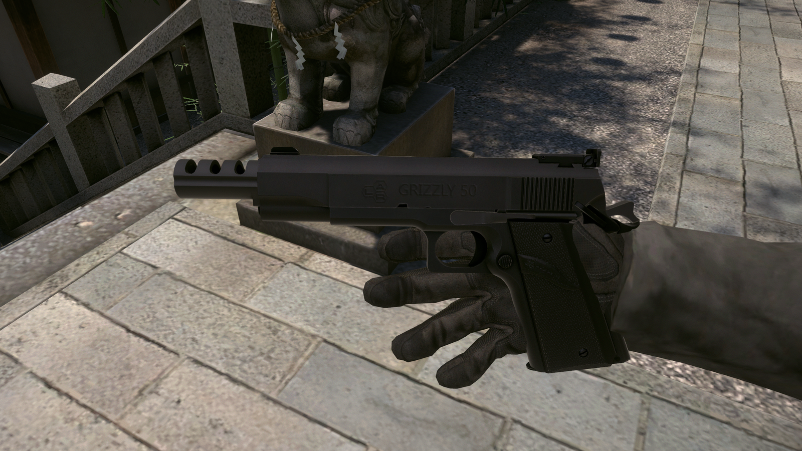 LAR Grizzly Mark V 50AE| PhysBones / Gesture Controlled / Jaming system