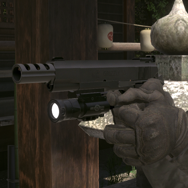 LAR Grizzly Mark V 50AE| PhysBones / Gesture Controlled / Jaming system