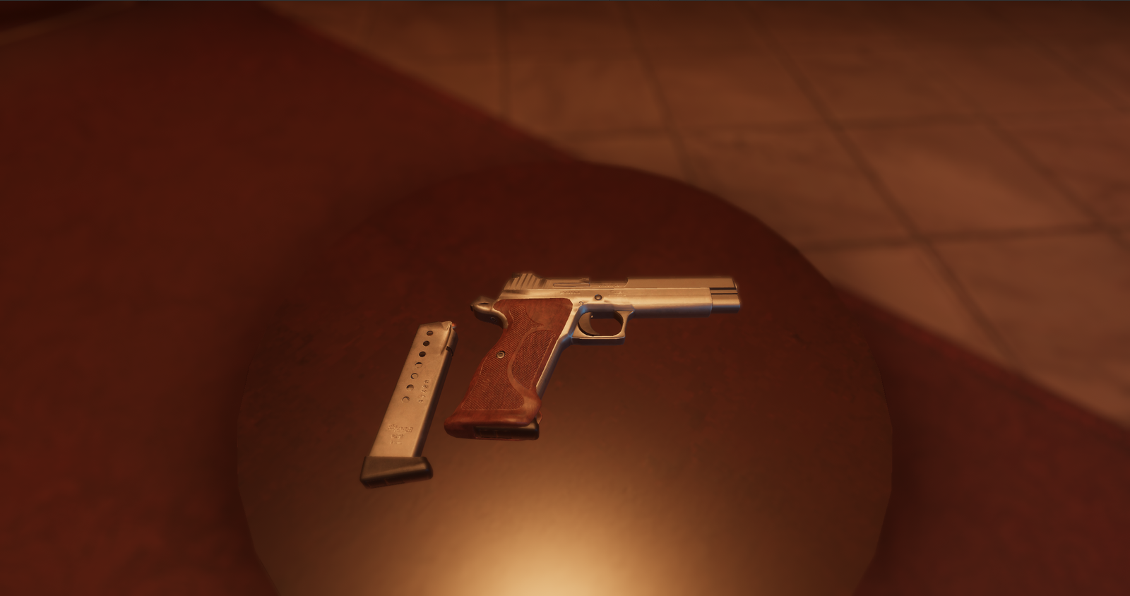 SIG P210 Target| PhysBones / Gesture Controlled / Jaming system