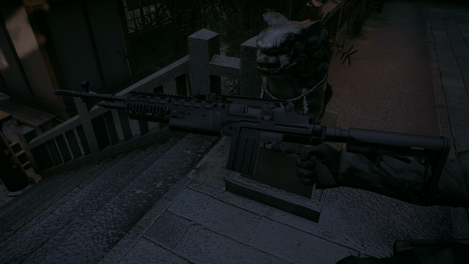 MK 14 EBR PhysBones / Gesture Controlled / Jaming system