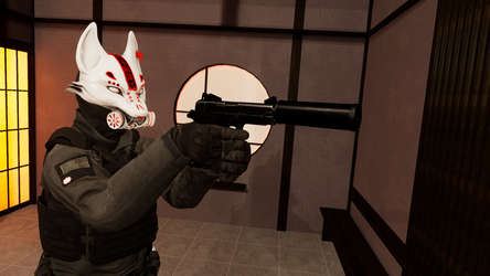 Mk 22 Mod 0| PhysBones / Gesture Controlled / Jaming system