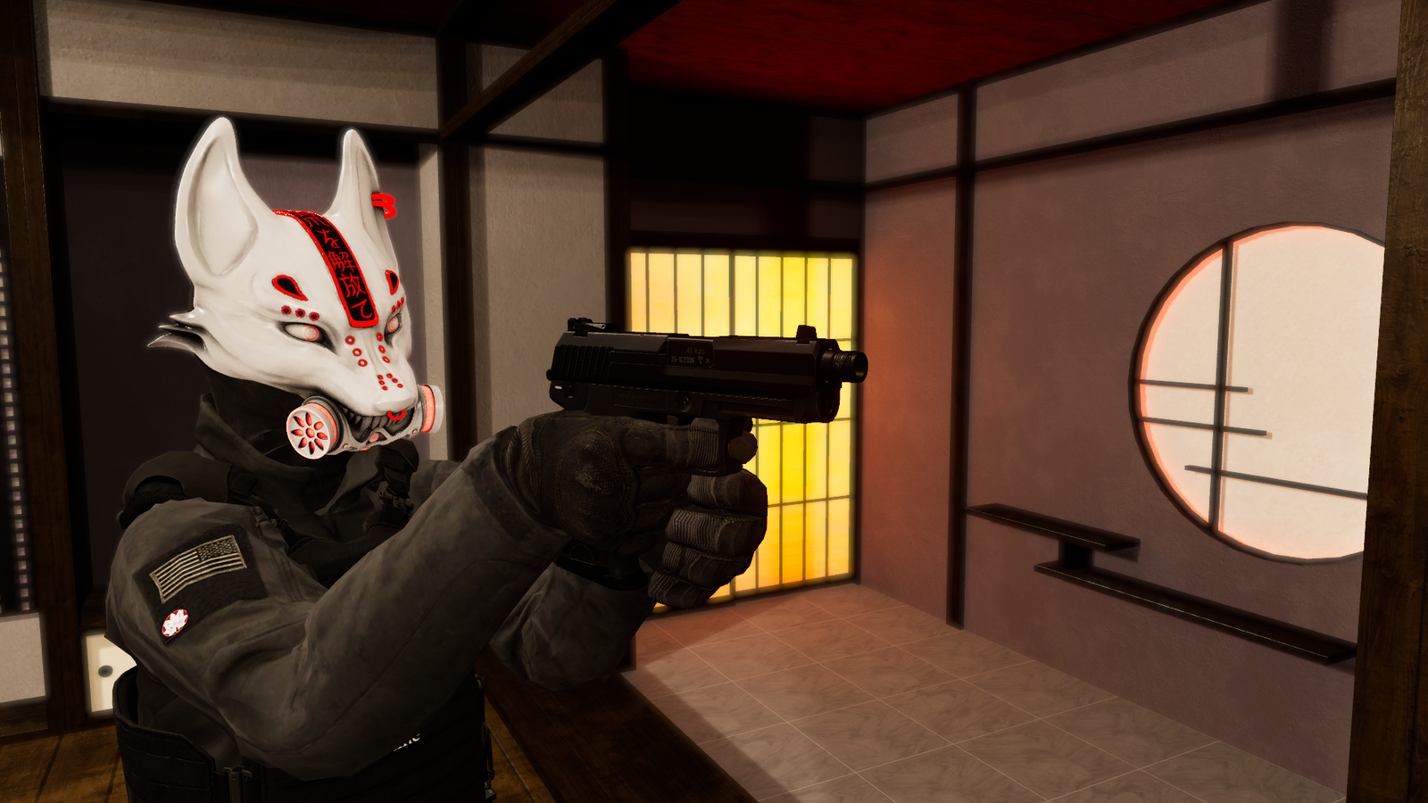 USP Tactical| PhysBones / Gesture Controlled / Jaming system