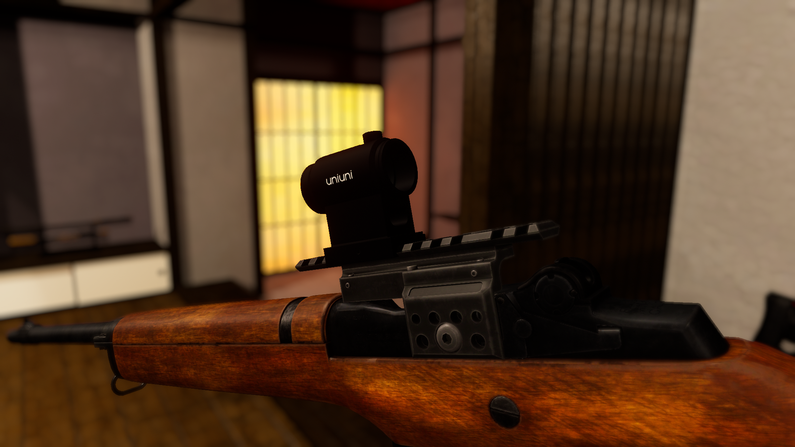 Ruger Mini14| PhysBones / Gesture Controlled / Jaming system