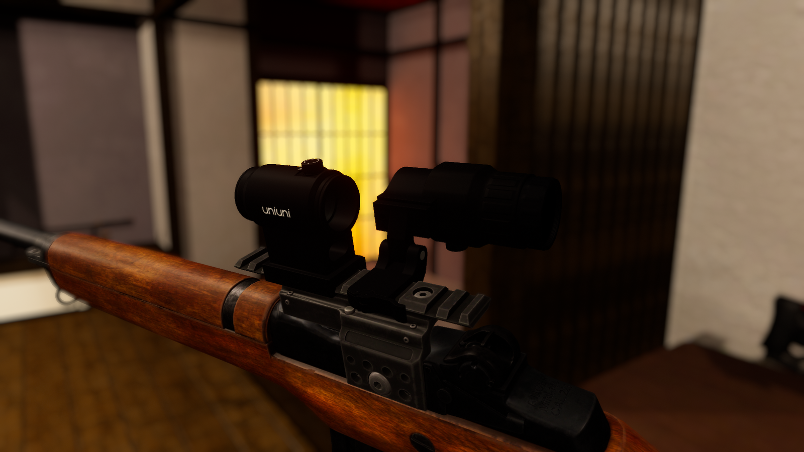 Ruger Mini14| PhysBones / Gesture Controlled / Jaming system